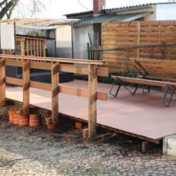 wpc terassendiele reinigen9 - WPC Terrassendiele mit Hochdruck reinigen