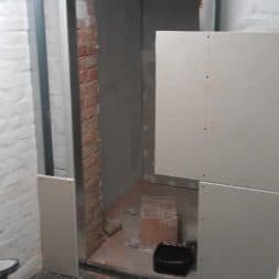 toilette im keller mit trockenbau 11 - Im Keller wird eine Toilette mit Trockenbau realisiert