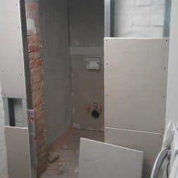 toilette im keller mit trockenbau 23 - Im Keller wird eine Toilette mit Trockenbau realisiert