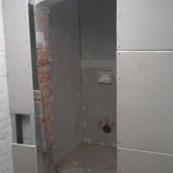 toilette im keller mit trockenbau 25 - Im Keller wird eine Toilette mit Trockenbau realisiert