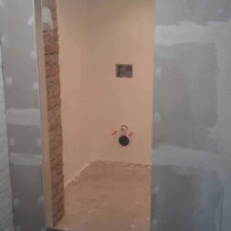 toilette im keller mit trockenbau 261 scaled - Die Toilette im Keller wird endlich fertig