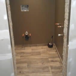 toilette im keller mit trockenbau 33 - Im Keller wird eine Toilette mit Trockenbau realisiert