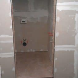 toilette im keller mit trockenbau 6 - Im Keller wird eine Toilette mit Trockenbau realisiert