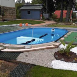 winterharte palmen an den pool pflanzen 27 scaled - Projekt Poolbau - Stahlwandpool selber bauen - Die Planung