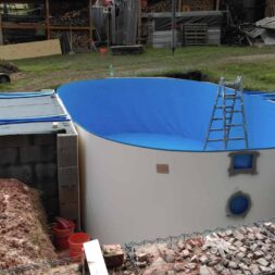 pool aufbau und anschluss 11 scaled - Poolbau – Stahlwandpool selber aufbauen