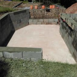 pool schacht und mauerarbeiten 48 1 - Projekt Poolbau – Das Technikhaus