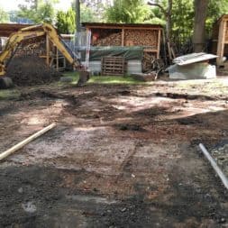 pool aufbau und anschluss 32 - Projekt Poolterrasse – Vorbereitung und Start