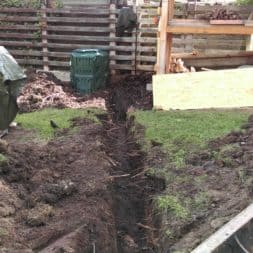 pool aufbau und anschluss 34 - Projekt Poolbau – Bau und Anschluss der Solarheizung