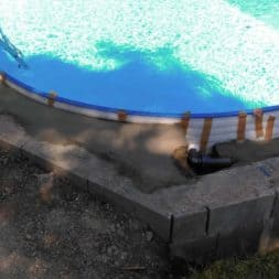 pool aufbau und anschluss 58 - Projekt Poolterrasse – Vorbereitung und Start