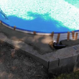 pool aufbau und anschluss 58 scaled - Projekt Poolterrasse – Vorbereitung und Start