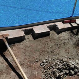 pool aufbau und anschluss 61 scaled - Projekt Poolterrasse – Vorbereitung und Start