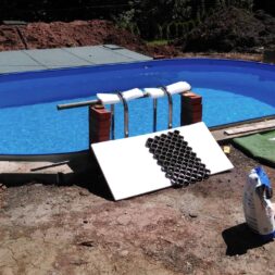 pool aufbau und anschluss 64 scaled - Projekt Poolterrasse – Vorbereitung und Start