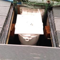 einbau der bpc wpc dielen poolterrasse 22 1 - Projekt Poolterrasse – Bau der Unterkonstruktion und Verlegen der BPC Dielen