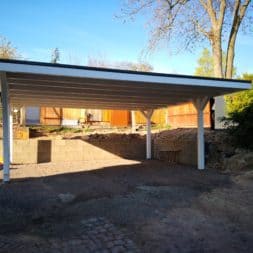 IMG 20190418 084729 - Neuer Carport mit Photovoltaik auf dem Dach