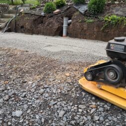 Hangsicherung mit gabionen Hochbeet anlegen commaik.de 027 - Hangsicherung mit Gabionen - Hochbeet mit Gabionen bauen