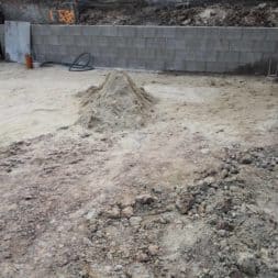Carport bauen Fundamente mit KG setzen39 - Carport selber bauen - Pfostenanker setzen