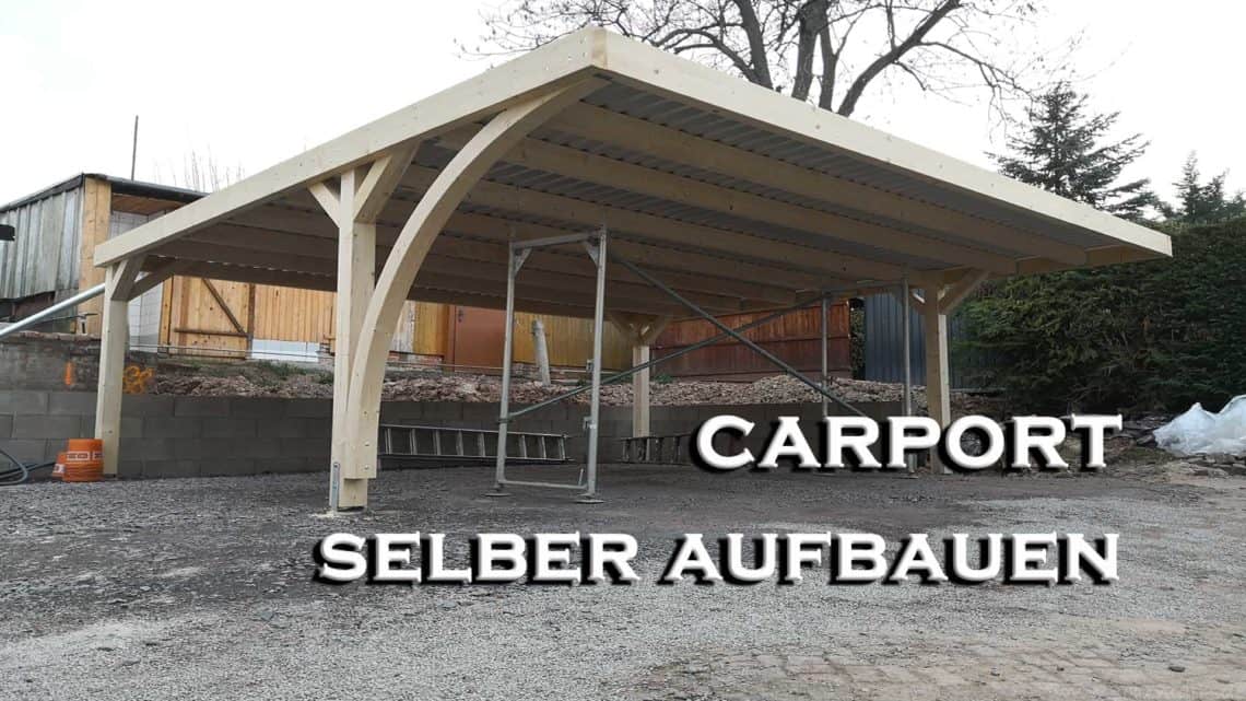 Easycarport Carport selber aufbauen - Projekt Carport #6 - Easycarport - Carport selber bauen