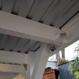 IMG 20190428 090453 - Carport mit LED Lichtband ausleuchten - Kamera und Bewegungsmelder installieren