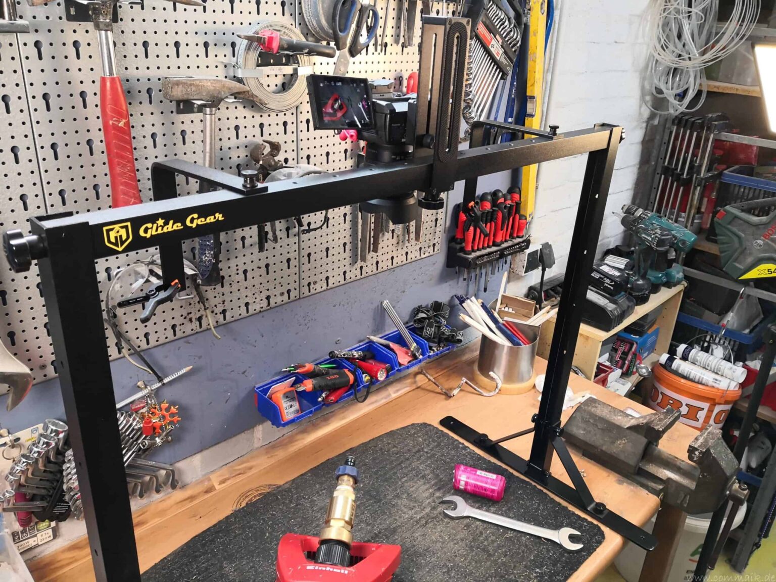 Neue Glide Gear OH100 Overhead Kamera Plattform commaik