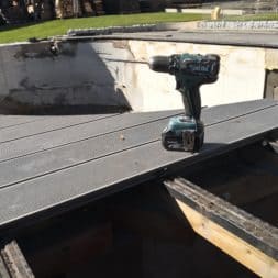 BPC Pool Terrasse umbauen 3 - Pool umbauen - Rückbau Pool Terrasse | BPC Dielen | Unterkonstruktion | Pool-Technik