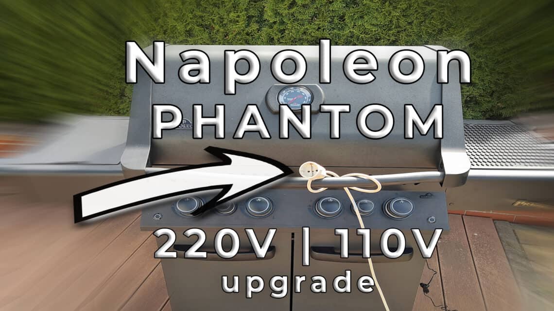 Napoleon PHANTOM P500 Umbau auf externe Stromversorgung 1 - Gasgrill Napoleon PHANTOM auf externe Stromversorgung umbauen