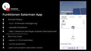 Balkonkraftwerk Solarman App Deye Cloud App installieren und einrichten043 - Balcony power station - Set up the Solarman app