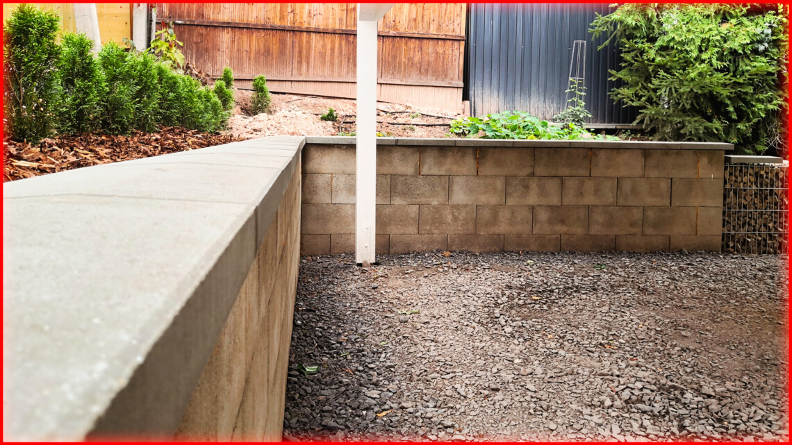 Installing coping stones on retaining walls yourself