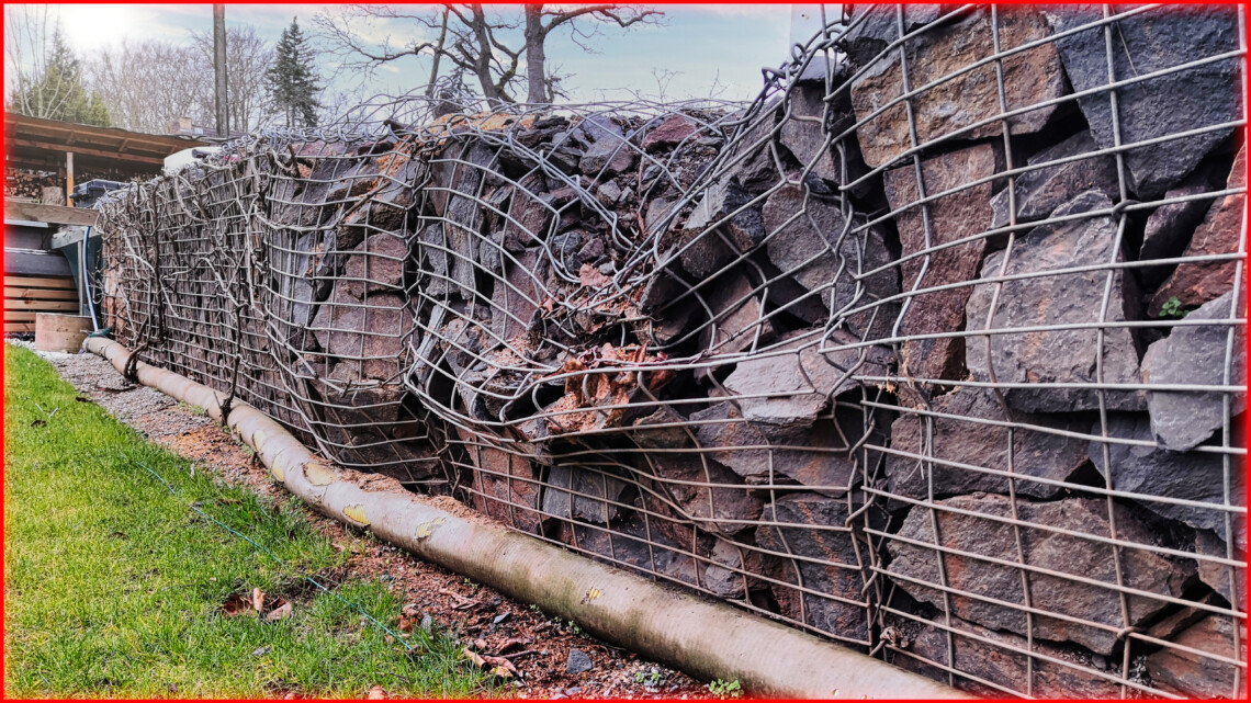 Repair gabion walls and stone baskets yourself