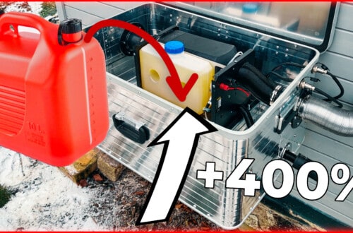 Heater box upgrade – simply enlarge fuel tank e1