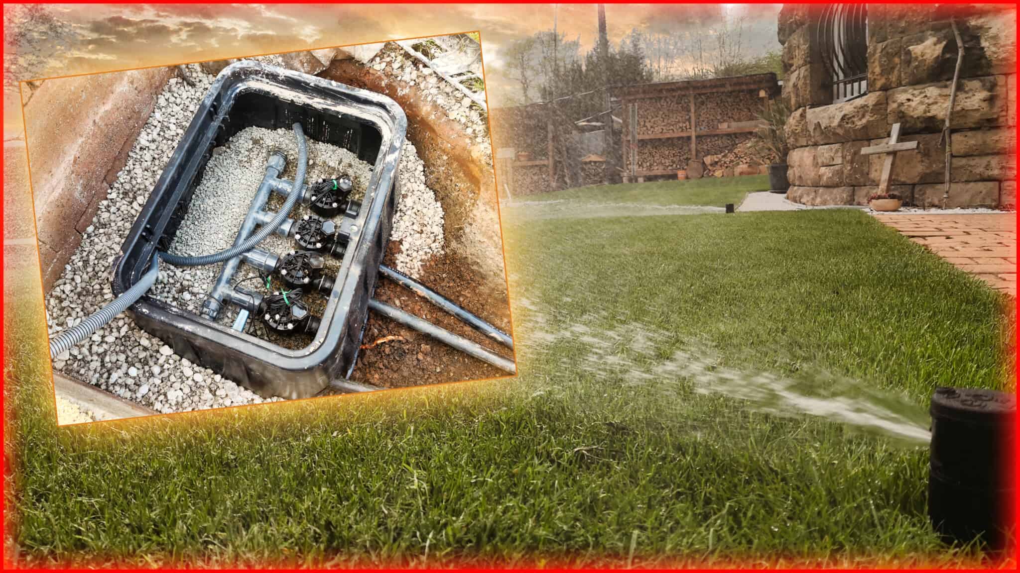 Rain Bird Tropf Rohr Bewässerung selber bauen commaik