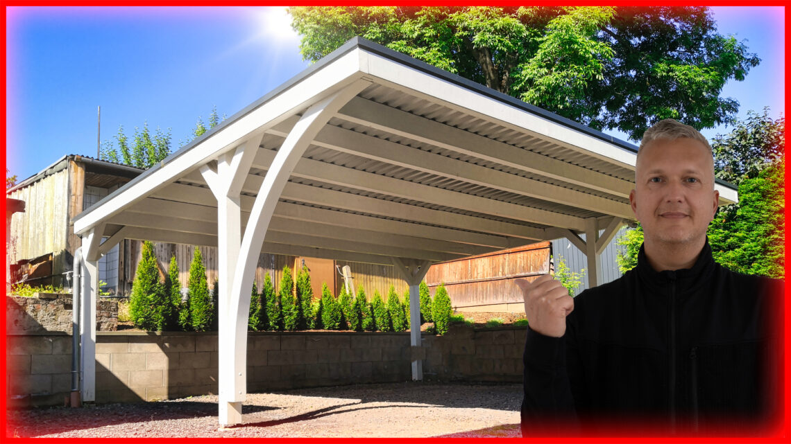 EasyCarport Doppel-Carport Bausatz - Ablauf und Inhalt der Speditions-Lieferung