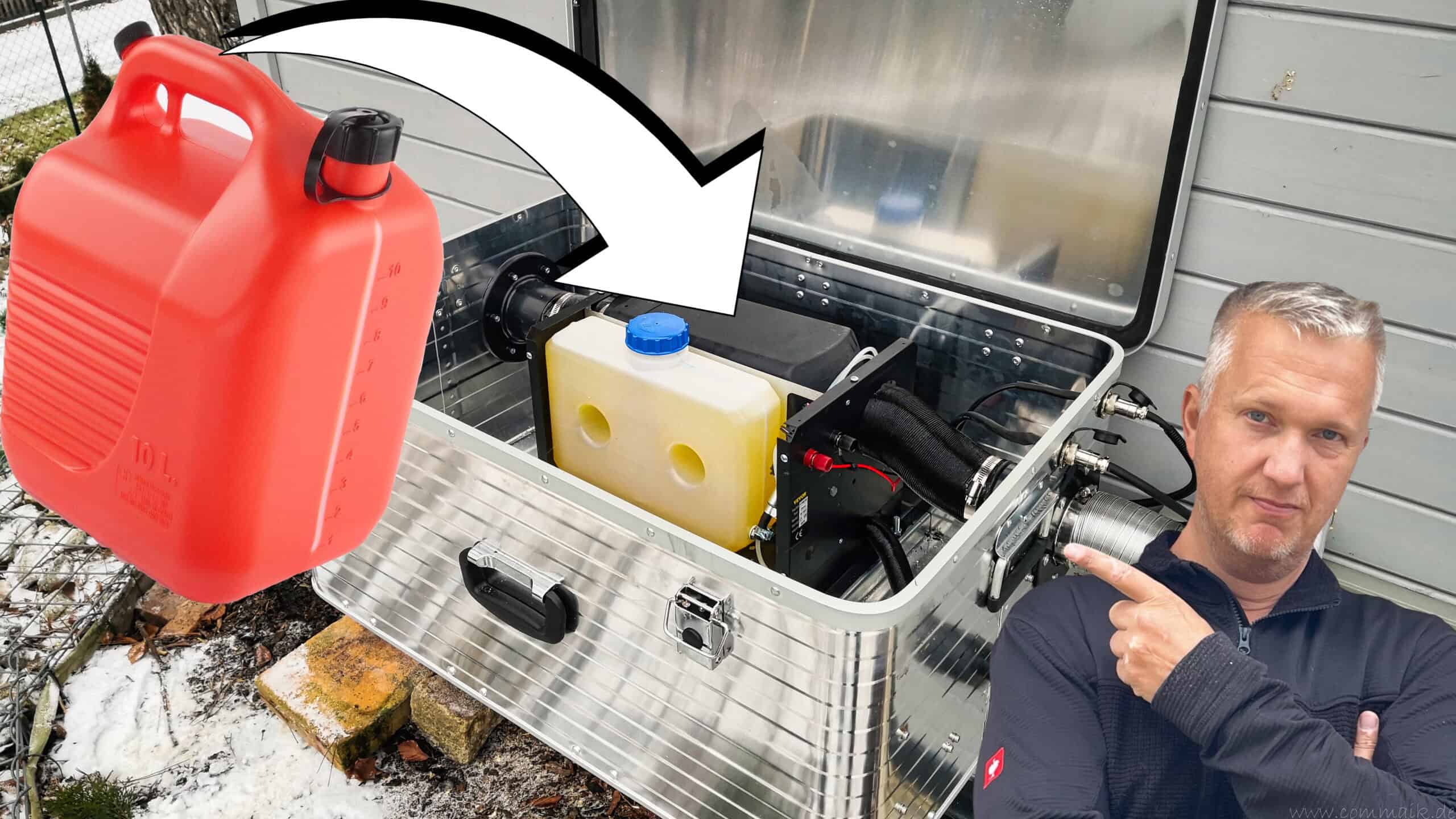 2.5L Car Truck Parking Heater Fuel Tank Petrol Tank Diesel Tank Oil - View #10