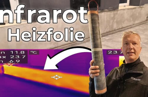 Effiziente Wandheizung mit Infrarot Heizfolie Installation und Stromverbrauch im Check www.commaik.de - Effizient heizen mit Infrarot Heizfolie: Installation, Erfahrungen und Tipps für die elektrische Wandheizung