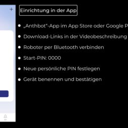 Anthbot Genie App einrichten www.commaik.de 3.4.1 - Anthbot Genie Mähroboter im Test: Perfektes Rasen mähen ohne Kabel!?