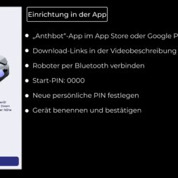 Anthbot Genie App einrichten www.commaik.de 3.4.2 - Anthbot Genie Mähroboter im Test: Perfektes Rasen mähen ohne Kabel!?