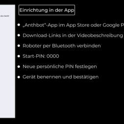 Anthbot Genie App einrichten www.commaik.de 3.4.4 - Anthbot Genie Mähroboter im Test: Perfektes Rasen mähen ohne Kabel!?