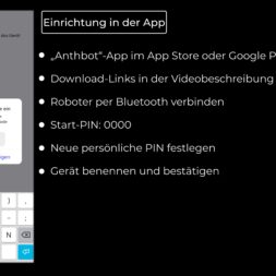 Anthbot Genie App einrichten www.commaik.de 3.4.5 - Anthbot Genie Mähroboter im Test: Perfektes Rasen mähen ohne Kabel!?