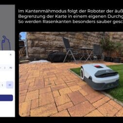 Anthbot Genie Funktionen der App www.commaik.de 3.12.3 - Anthbot Genie Mähroboter im Test: Perfektes Rasen mähen ohne Kabel!?