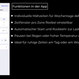 Anthbot Genie Funktionen der App www.commaik.de 3.16.1 - Anthbot Genie Mähroboter im Test: Perfektes Rasen mähen ohne Kabel!?