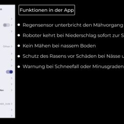 Anthbot Genie Funktionen der App www.commaik.de 3.16.3 - Anthbot Genie Mähroboter im Test: Perfektes Rasen mähen ohne Kabel!?