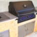 Gartenkueche bauen Napoleon Gasgrill einbauen commaik.de 030 YT1 - Sizzle Zone vom Napoleon Gasgrill fest in der Outdoor Gartenküche einbauen