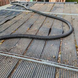 Poolheizung Upgrade Von EPDM zu Ripp Rohr – effizient mardersicher www.commaik.de 004 - Pool heating with Solar Ripp - Build your own solar heating for the pool