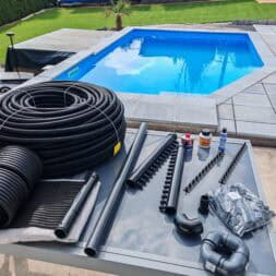 Poolheizung Upgrade Von EPDM zu Ripp Rohr – effizient mardersicher www.commaik.de 009 - Pool heating with Solar Ripp - Build your own solar heating for the pool