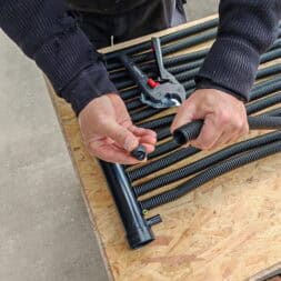 Poolheizung Upgrade Von EPDM zu Ripp Rohr – effizient mardersicher www.commaik.de 032 - Pool heating with Solar Ripp - Build your own solar heating for the pool