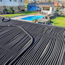 Poolheizung Upgrade Von EPDM zu Ripp Rohr – effizient mardersicher www.commaik.de 073 - Pool heating with Solar Ripp - Build your own solar heating for the pool