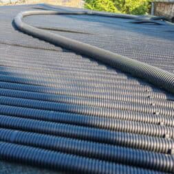 Poolheizung Upgrade Von EPDM zu Ripp Rohr – effizient mardersicher www.commaik.de 076 - Pool heating with Solar Ripp - Build your own solar heating for the pool