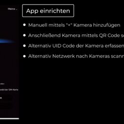 Reolink PoE Kamera in der App anmelden www.commaik.de 3.2.1 1 - Integrate Reolink camera into the network - WLAN & PoE step-by-step guide