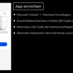 Reolink PoE Kamera in der App anmelden www.commaik.de 3.2.2 1 - Integrate Reolink camera into the network - WLAN & PoE step-by-step guide