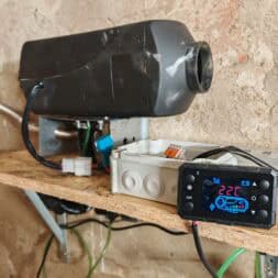 Dieselstandheizung in der Werkstatt Festinstallation mit Praxis Tipps www.commaik.de 030 - 8kW Diesel Standheizung sicher in der Werkstatt & Garage installieren