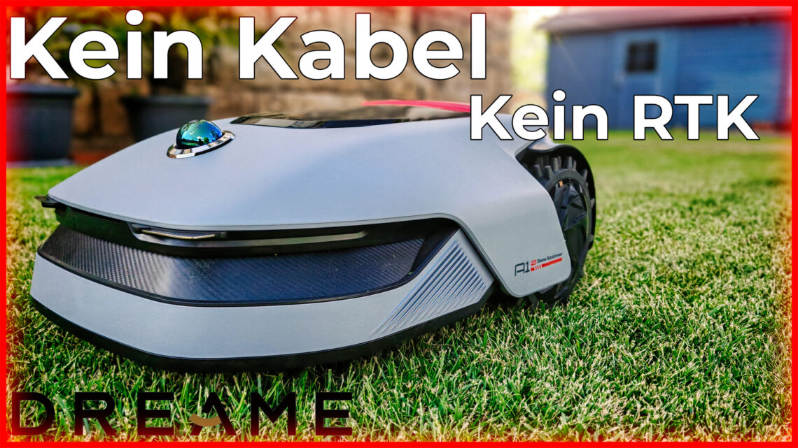 Wireless robotic lawnmower Dreame A1 Pro in test: Does it work without boundary wire & RTK?
